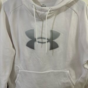 Under Armour White and Gray Women's Sweater